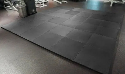  Classic V-Groove Rubber Tiles