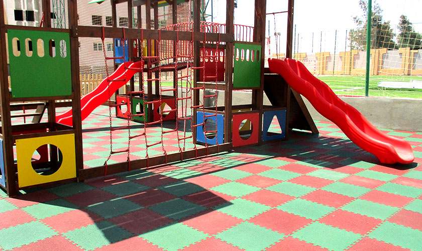 classic Iinterlocking rubber tiles