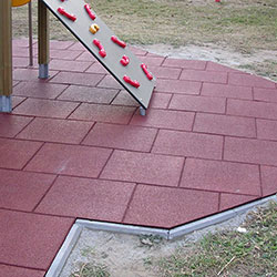 sports area rubber flooring