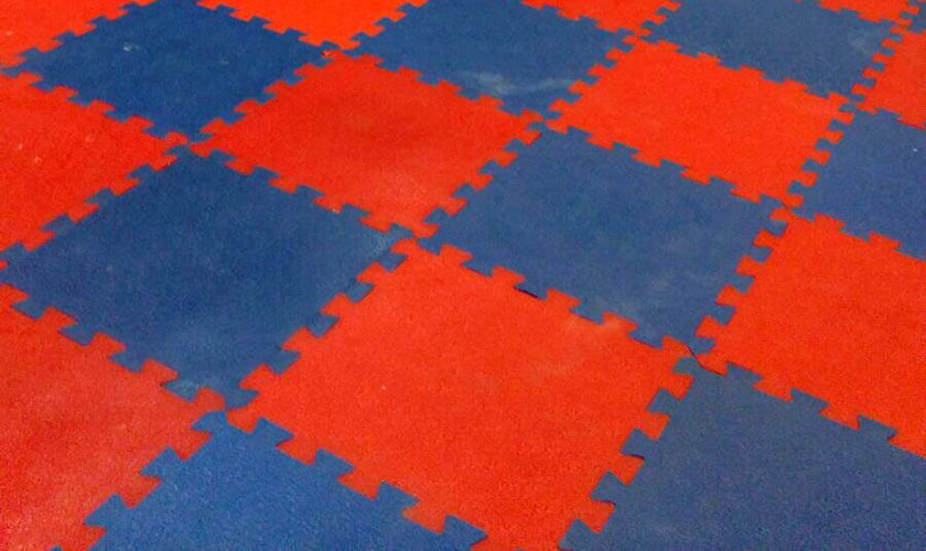 classic Iinterlocking rubber tiles sample photos